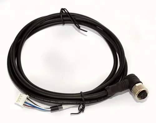 Kabelbaum mit einem 5-poligen Stecker und einem weiteren Anschluss. Verwendbar für DAIKIN Produkte, speziell zur Verbindung mit einem Durchfluss-Sensor.